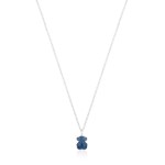 Tous - New Color Silver Necklace with Dumortierite
